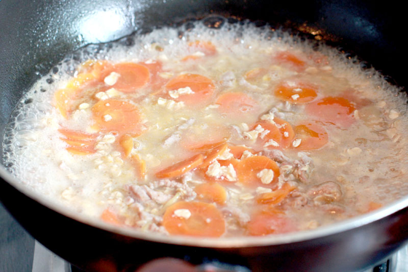 胡蘿卜燕麥粥