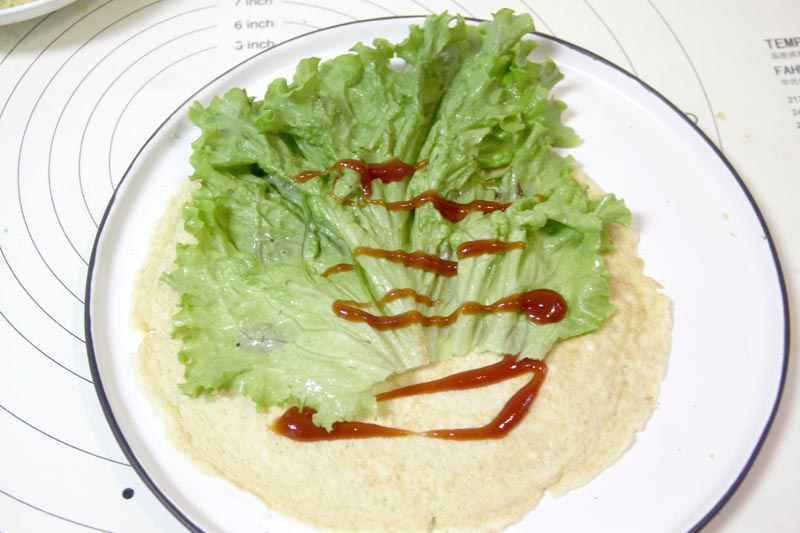 燕麥花束蛋餅