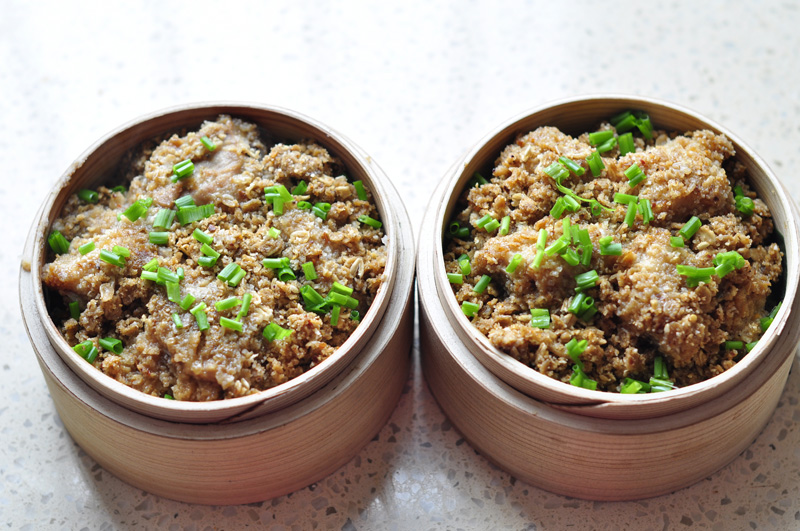 燕麥蒸排骨