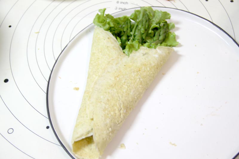 燕麥花束蛋餅