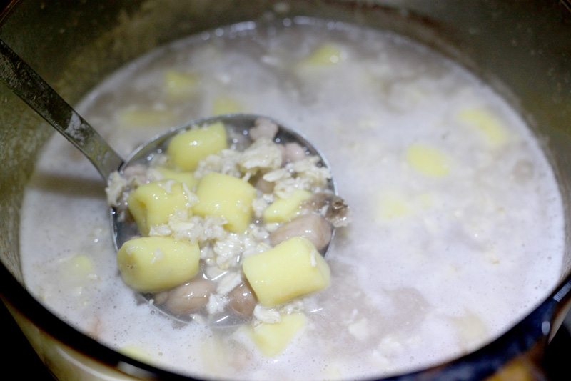燕麥薯圓糖水
