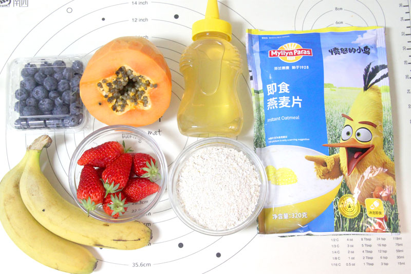 燕麥杯水果撈