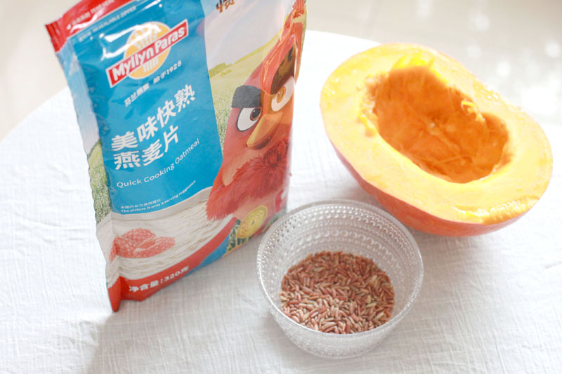 紅米燕麥南瓜粥
