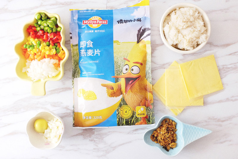 燕麥芝心飯團