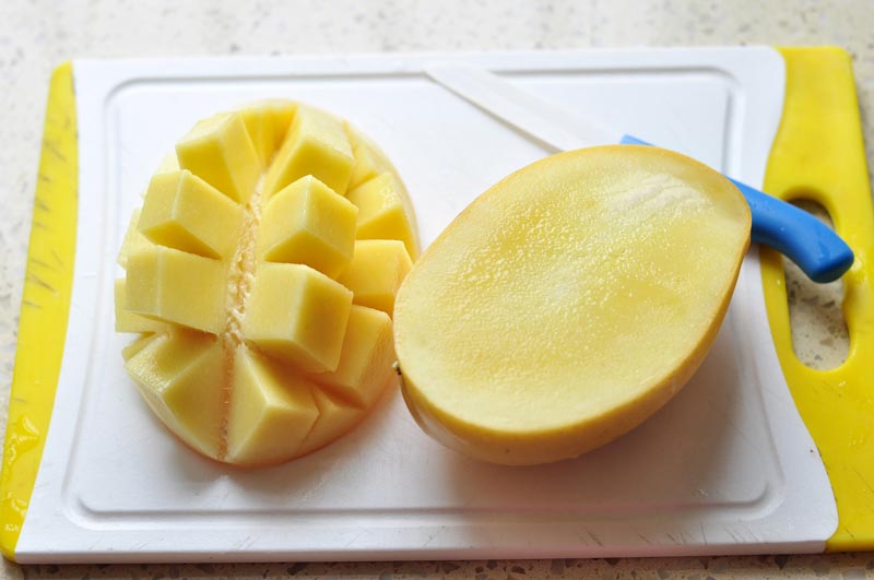 芒果燕麥布丁