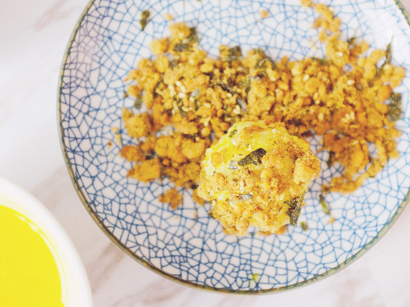 燕麥芝心飯團