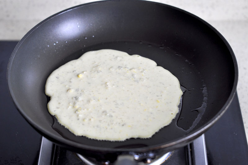 燕麥蝦仁蛋卷