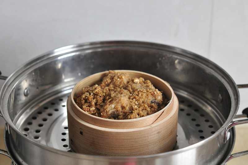 燕麥蒸排骨