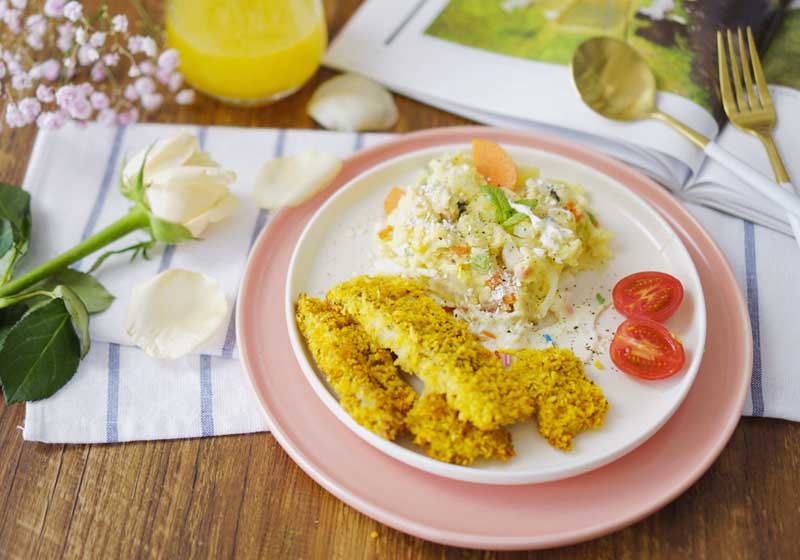 燕麥小清新土豆沙拉