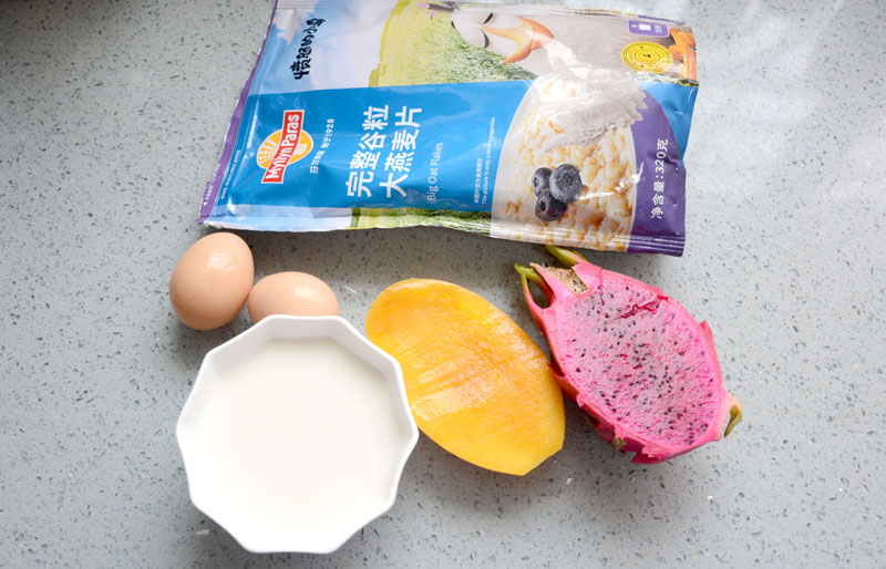 牛奶燕麥雞蛋羹