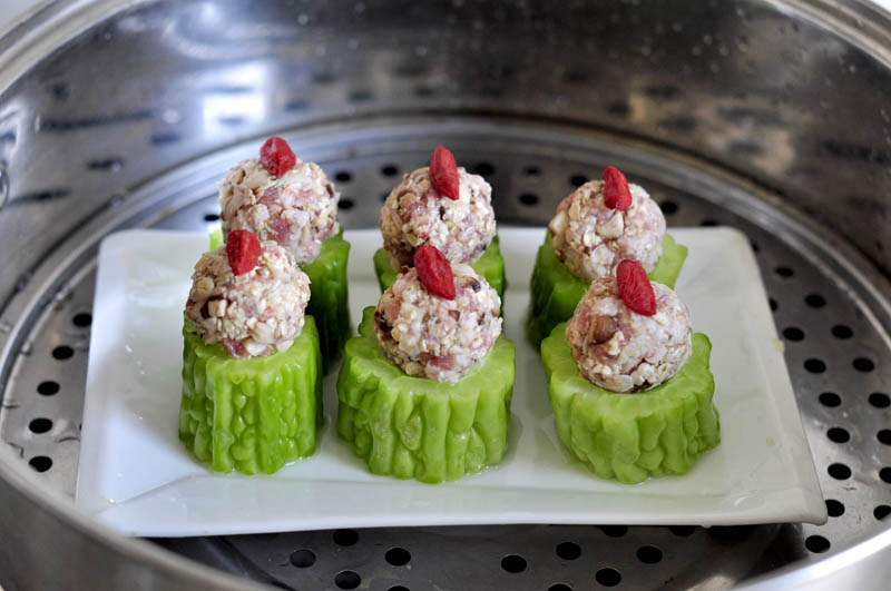 燕麥苦瓜釀