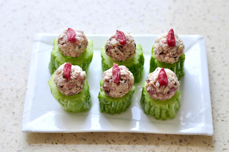 燕麥苦瓜釀