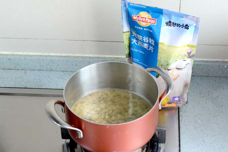 燕麥綠豆冰