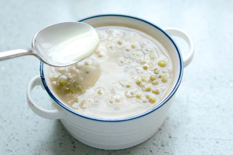 燕麥綠豆冰