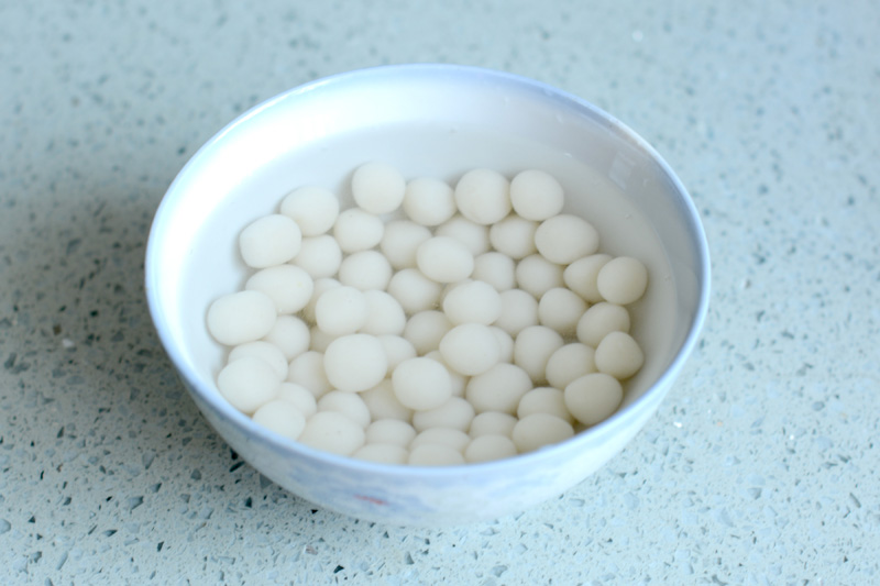 燕麥芒果小丸子