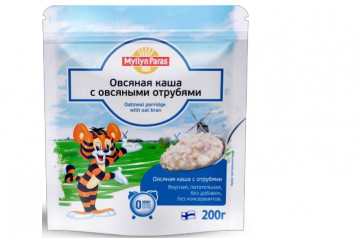 TIGER INSTANT OATMEAL WITH OAT BRAN 200G